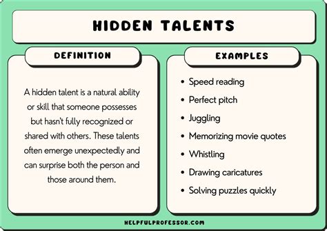 weird talents|what is my hidden talent.